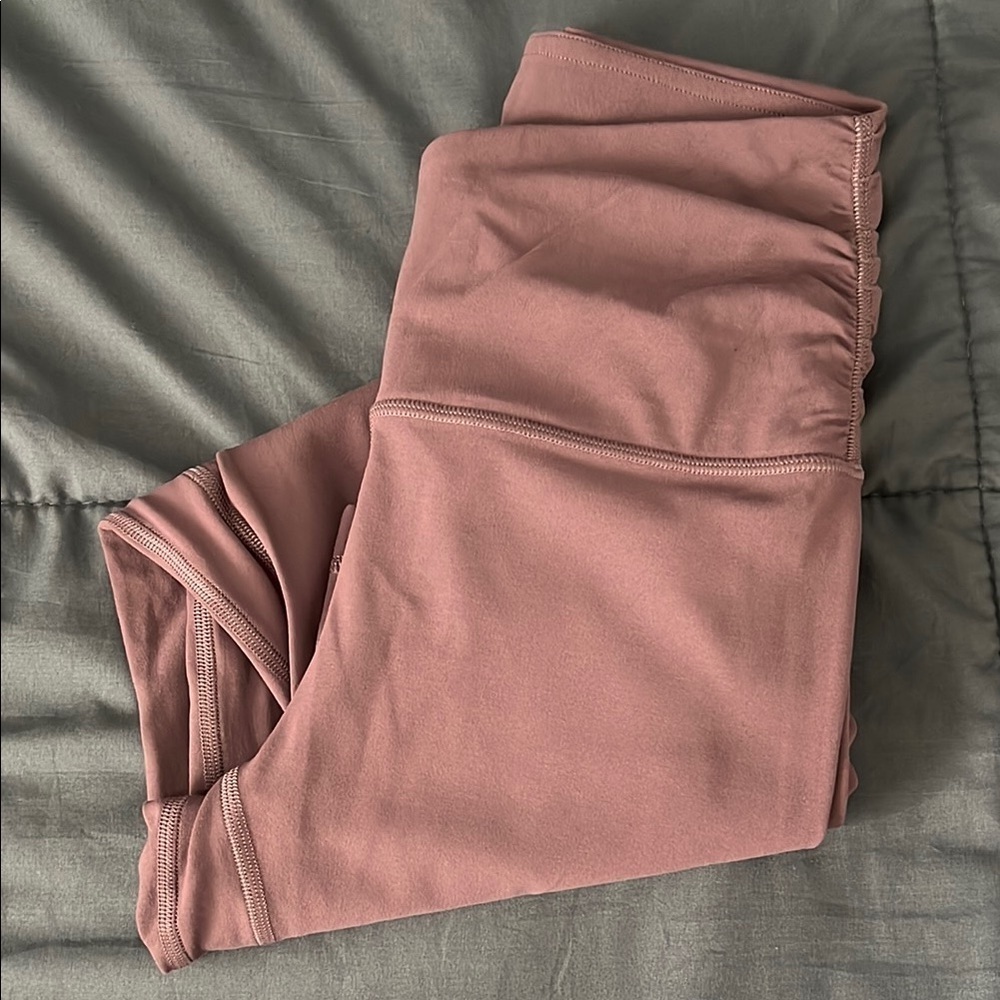 Lululemon Align Crop Cross Waist Size 4